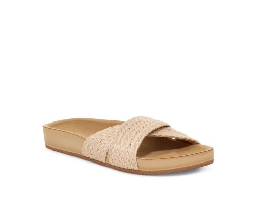 Sandale Sanuk She Cruzy Jute Vegan Slide Femme - Kaki ONUEKD864